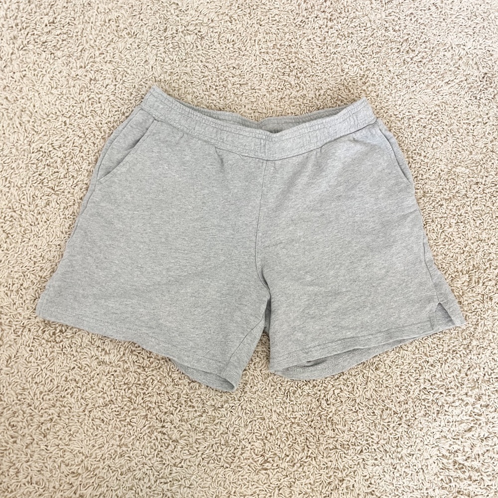 h&m gray sweatshorts